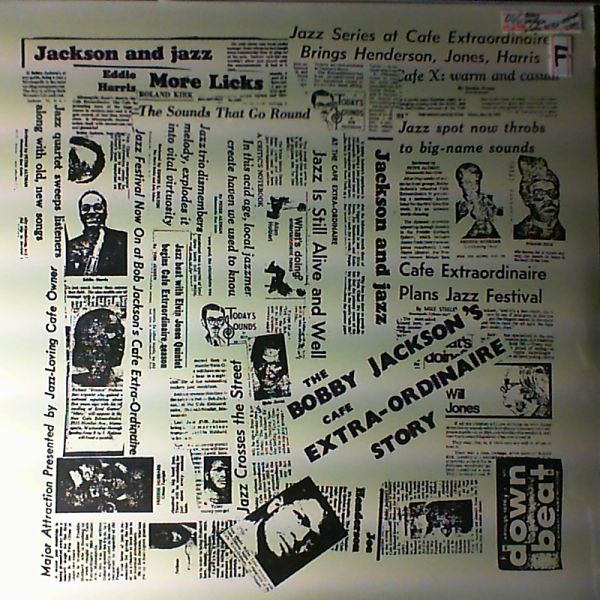Jackson Bobby — Cafe Extra-Ordinaire Story