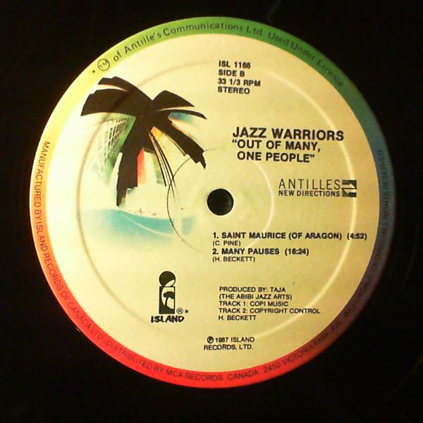 Jazz warriors — Out Of Many, One People