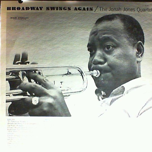 Jones Jonah Quartet — Broadway Swings Again
