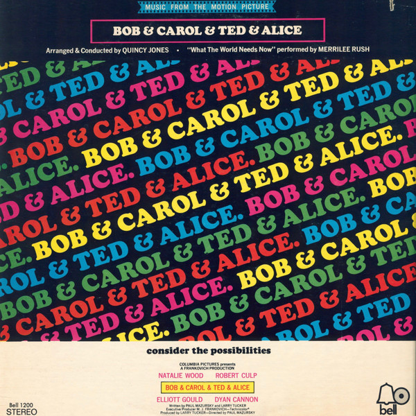 Jones Quincy — Bob & Carol & Ted & Alice - Soundtrack
