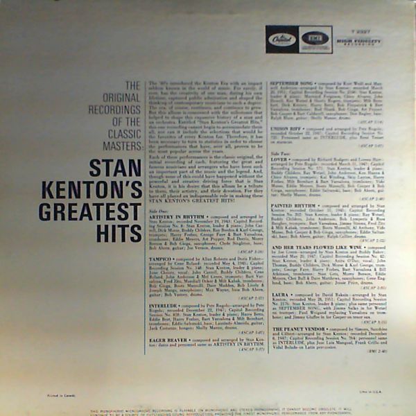 Kenton Stan — Greatest Hits