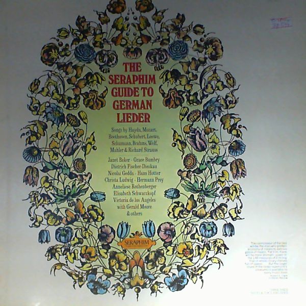 Various Artists — Seraphim guide to German lieder