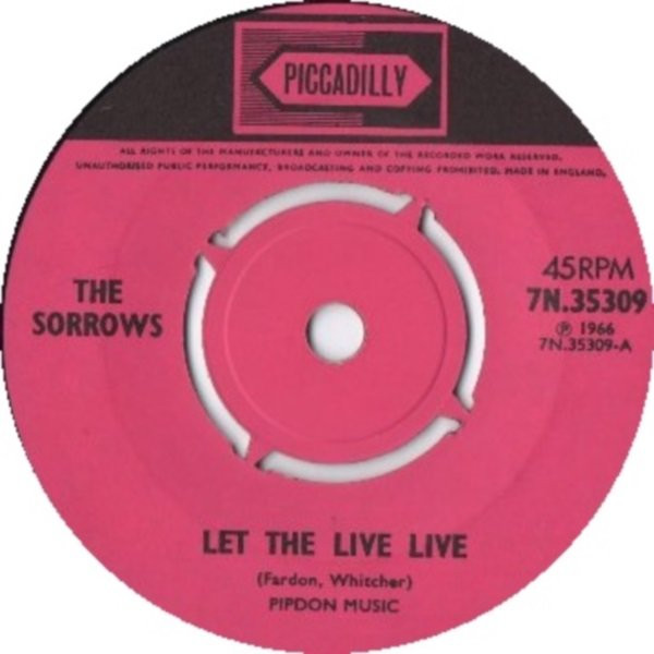 Sorrows — Let The Live Live