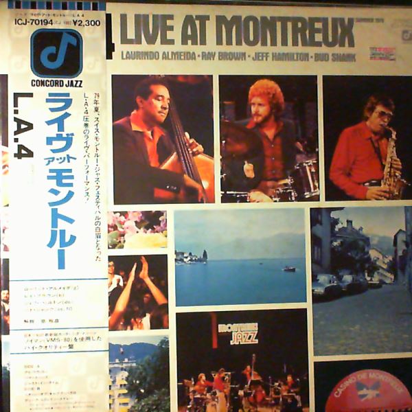 LA4 (Almeida Laurindo, Brown Ray, Hamilton Jeff, Shank Bud) — Live At Montreux