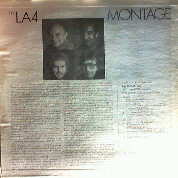 LA4 (Almeida Laurindo, Brown Ray, Hamilton Jeff, Shank Bud) — Montage