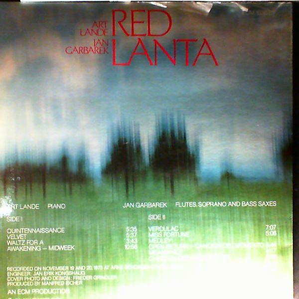 Lande Art, Garbarek Jan — Red lanta