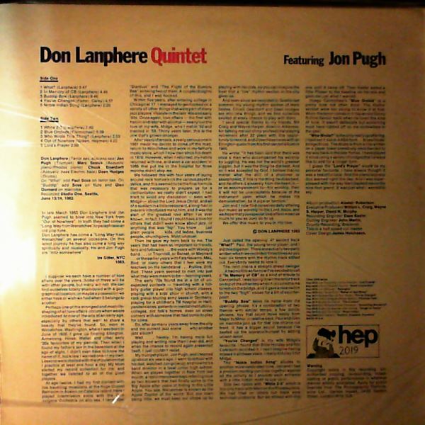 Lanphere Don — From out of nowhere
