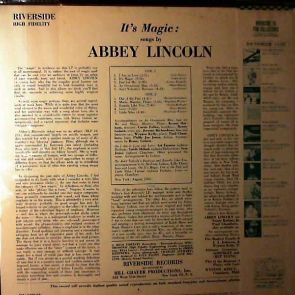 Lincoln Abbey — It's Magic