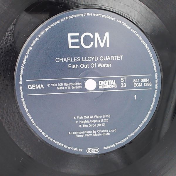 Lloyd Charles Quartet — Fish Out Of Water