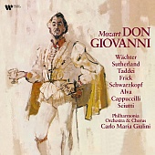 Wachter E./Sutherland J./Schwarzkopf E./Alva L./Taddei G./Cappuccilli P./Scuitti G./Philharmonia Chorus and Orchestra (cond. Giulini C.) — Mozart - Don Giovanni (Highlights) (Моцарт)