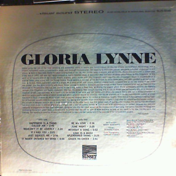 Lynne Gloria — Same