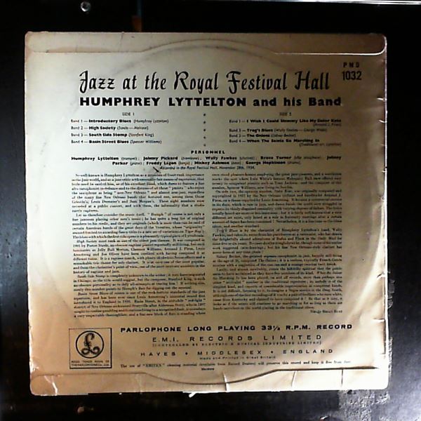 Lyttelton Humphrey & his Band — Jazz at the Royal Festival Hall