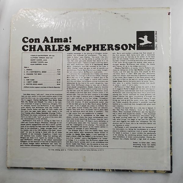MacPherson Charles — Con Alma