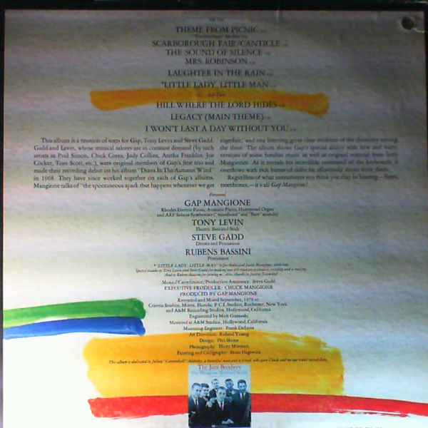 Mangione Gap (Chuck Mangione's brother) — Same