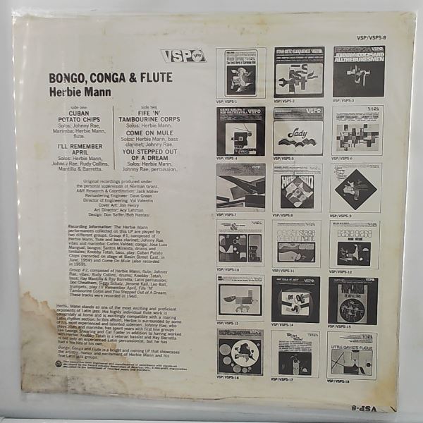 Mann Herbie — Bongo Conga & Flute