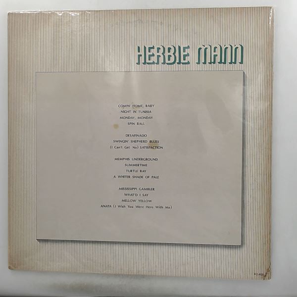 Mann Herbie — Mann Herbie (Music Today)