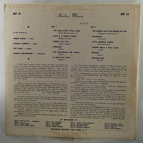 Mann Herbie Quartet — Flamingo, Volume 2