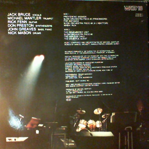 Mantler Michael — Live