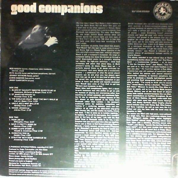 Mason Rod — Good Companions
