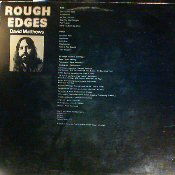 Matthews David — Rough Edges
