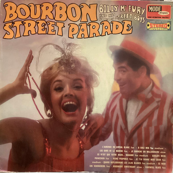 Billy McFury And His Bourbon Street Boys — Bourbon Street Parade