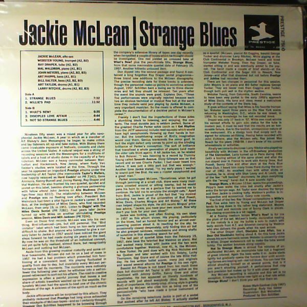 McLean Jackie — Strange Blues