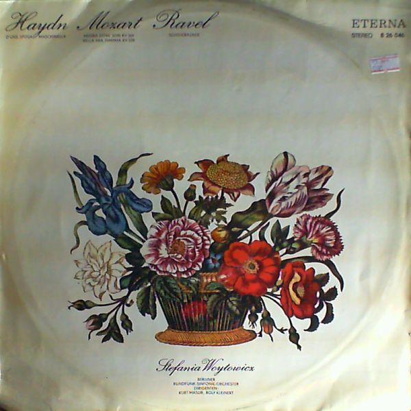 Woytowicz Stefania — Haydn: D'uns sposa maschinella, Mozart: Misera dove son, Ravel: Scheherazade