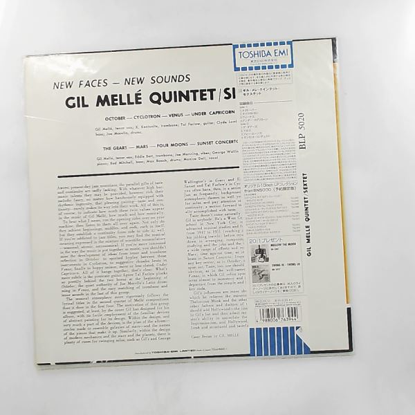 Melle Gil Quintet / Sextet — New Faces – New Sounds