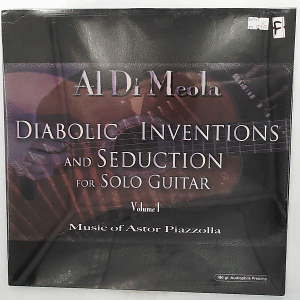 Meola Al Di — Diabolic Inventions And Seduction For Solo Guitar Volume I (Music Of Astor Piazzolla)