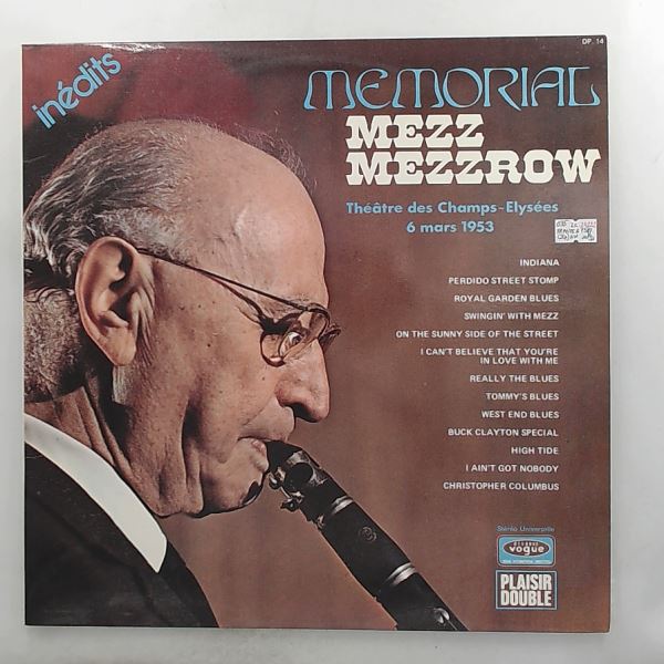 Mezzrow Mezz — Memorial Mezz Mezzrow