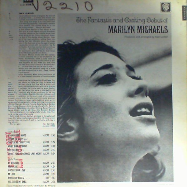 Michaels Marilyn — Fantastic and exciting debut of Marilyn