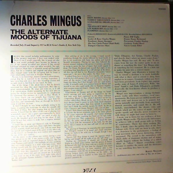 Mingus Charles — Alternate Moods Of Tijuana