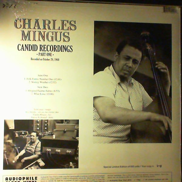 Mingus Charles — Candid Recordings - Part One