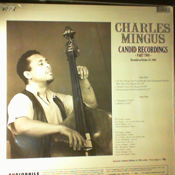 Mingus Charles — Candid Recordings - Part Two