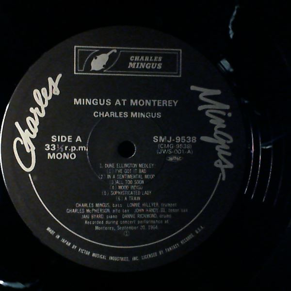 Mingus Charles — Mingus At Monterey