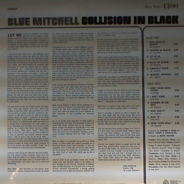 Mitchell Blue — Collision In Black