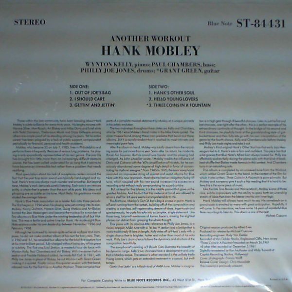 Mobley Hank Quartet — Another Workout...