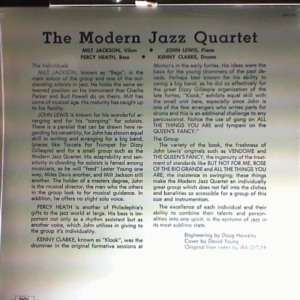 Modern Jazz Quartet (MJQ) — Modern Jazz Quartet (MJQ)