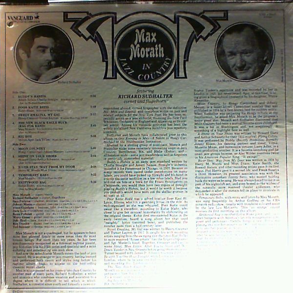 Morath Max — In Jazz Country feat Dick Sudhalter