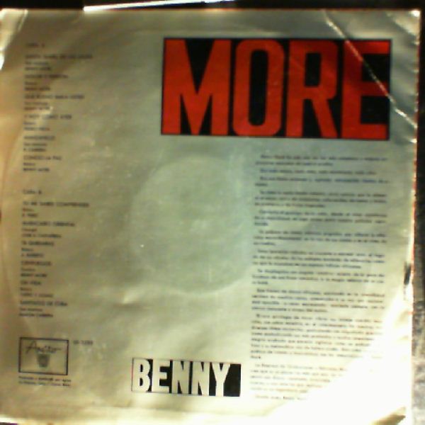 More Benny — B Be Ben Benn More Benny En El Cincuentenario De Su Natalicio