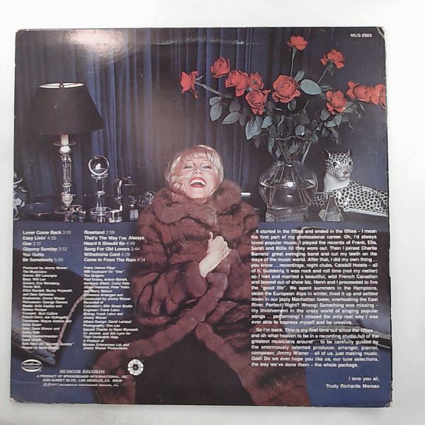 Moreau Trudy Richards — Trudy