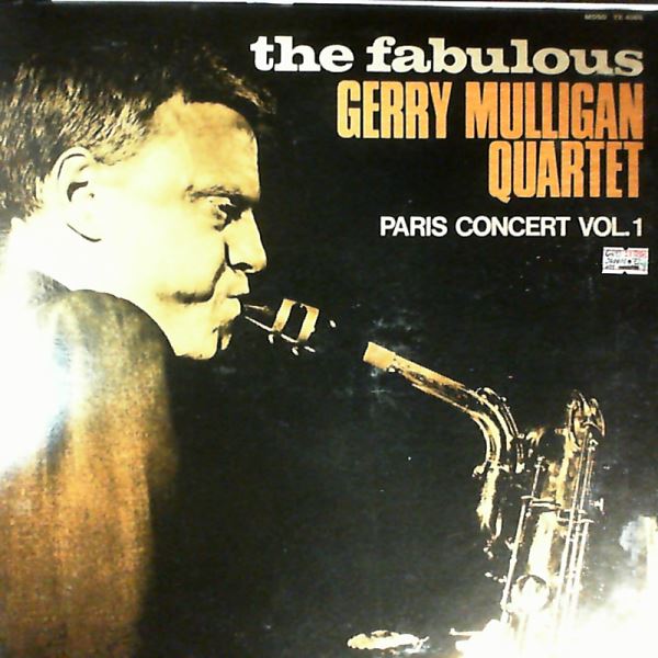 Mulligan Gerry Quartet — Paris Concert Vol. 1