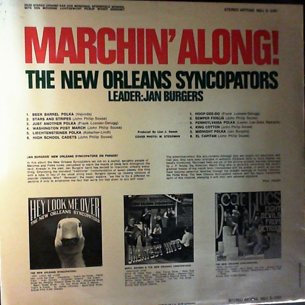 New Orleans Syncopators — Marchin' Along!