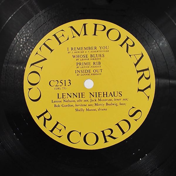 Niehaus Lennie — Vol.1 The Quintet