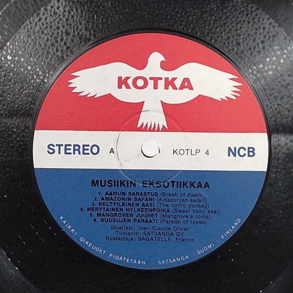 Oliver Jean-Claude (Mercators) — Musiikin Eksotiikkaa (Musical Environments)