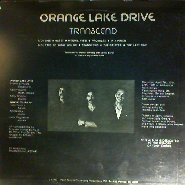 Orange Lake Drive — Transcend