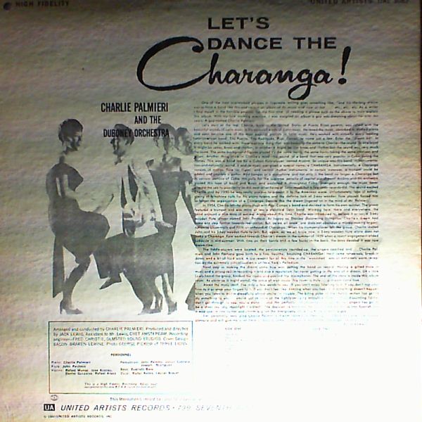Palmieri Charlie — Let's Dance The Charanga