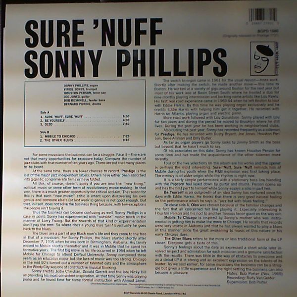 Philips Sonny — Sure 'Nuff
