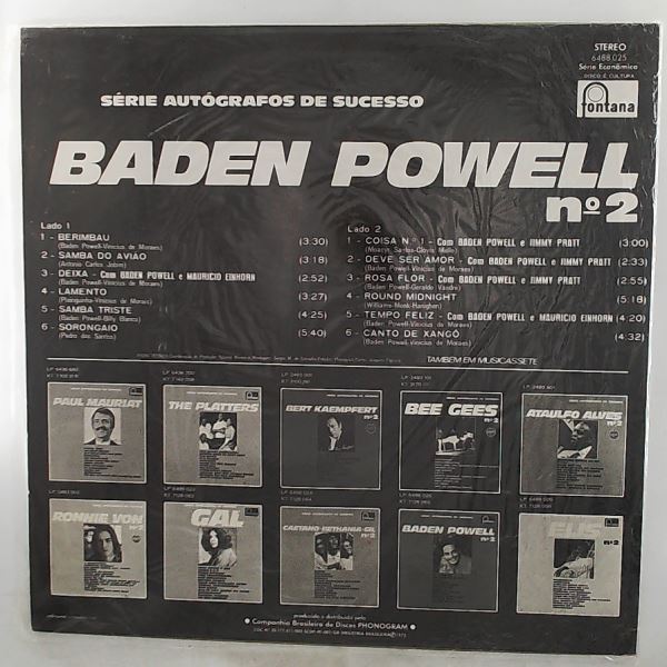 Powell Baden — Powell Baden N° 2 (Autografo de Sucessos)
