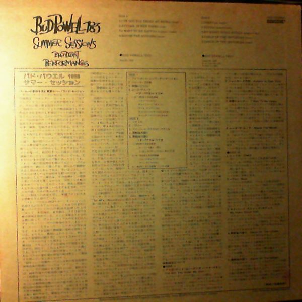 Powell Bud — 1953 Summer Sessions Broadcast Performances